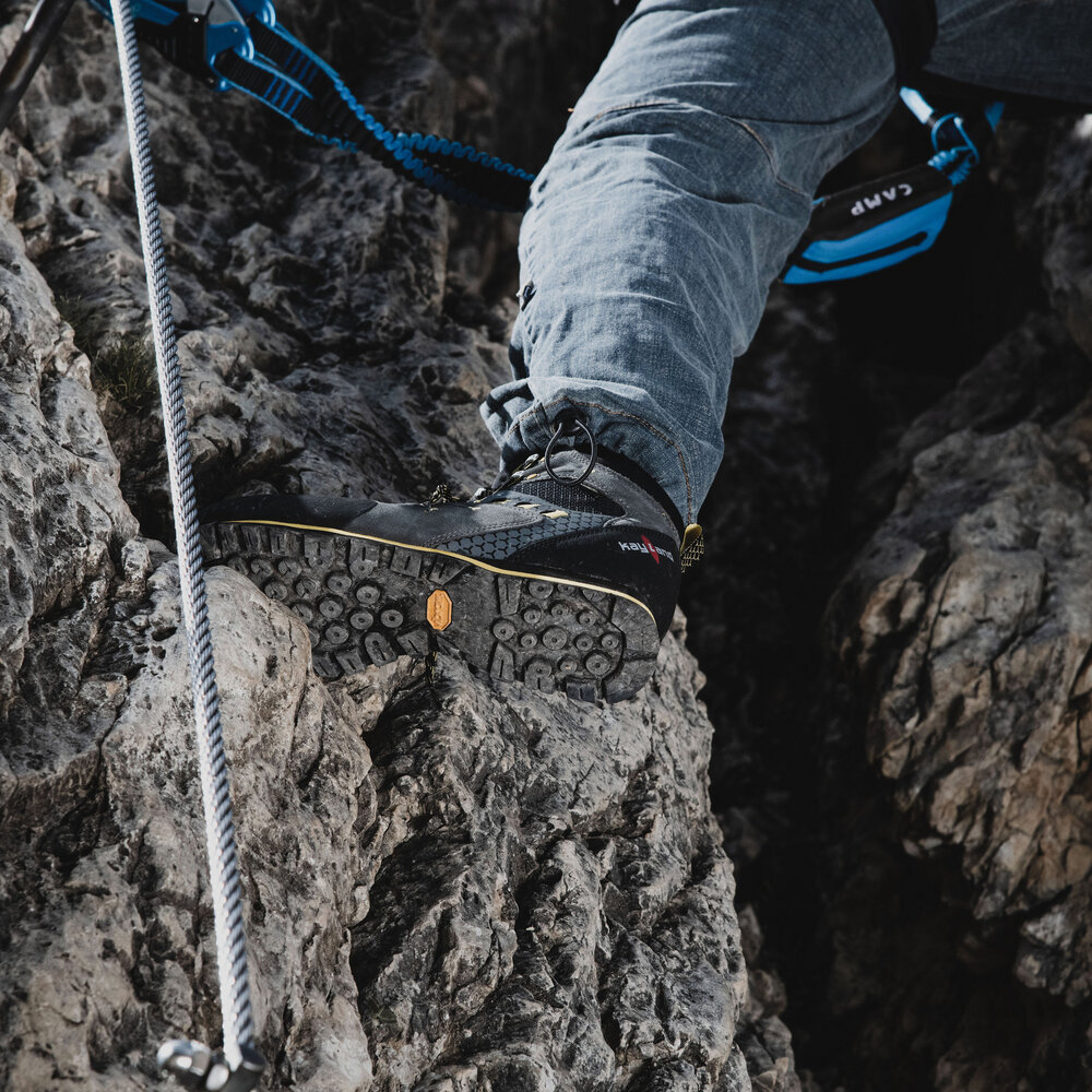 Chaussures Kayland Vitrik Mid GTX, Dark Grey / Yellow