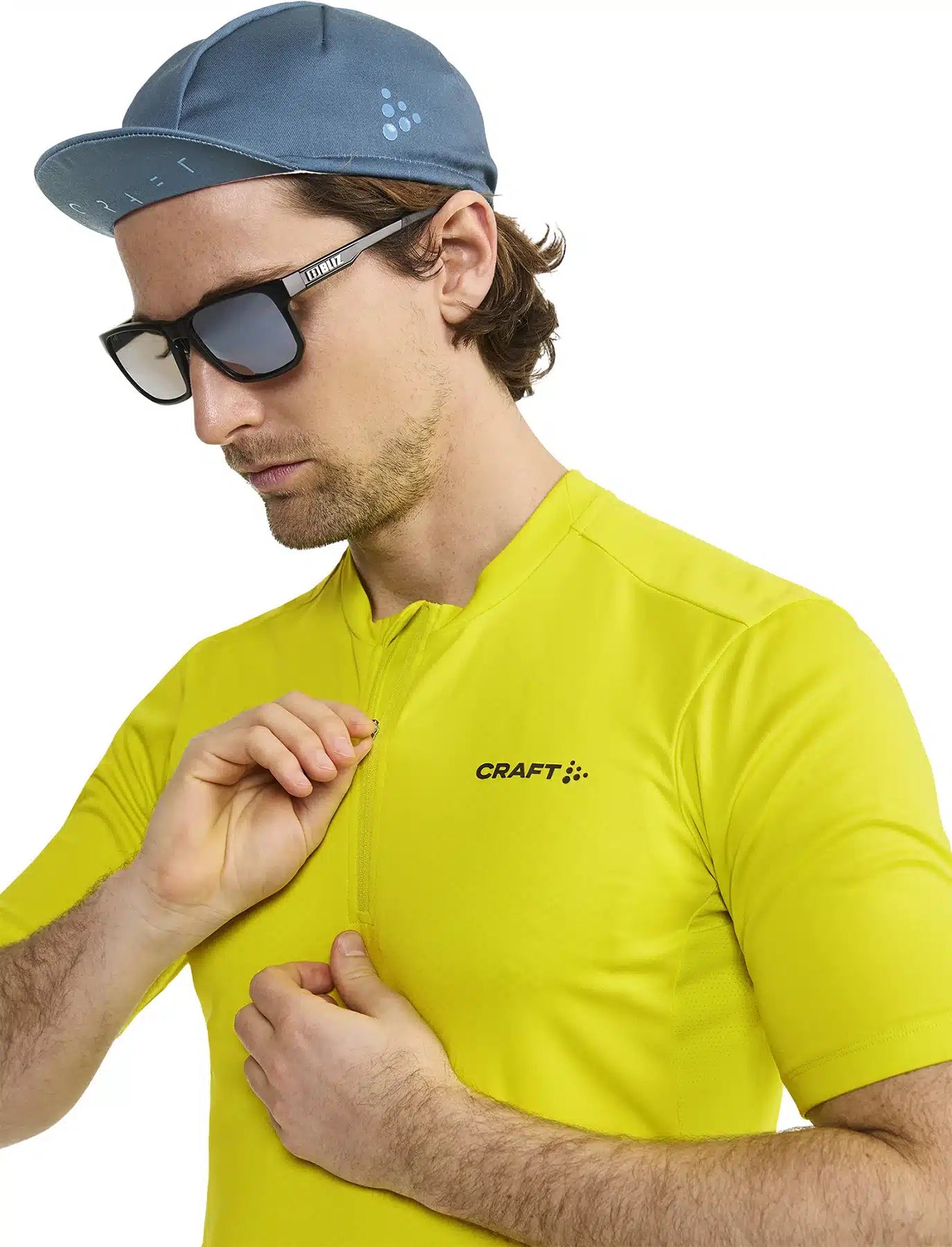 Maillot de vélo Craft Core Offroad ss, N Light / Black