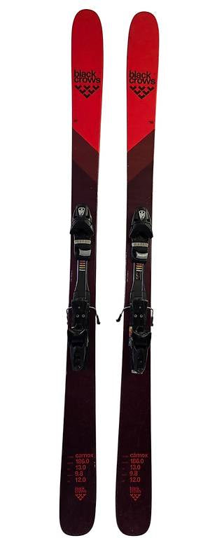 Occasion skis Black Crows Camox 1m86 avec fixes réglables