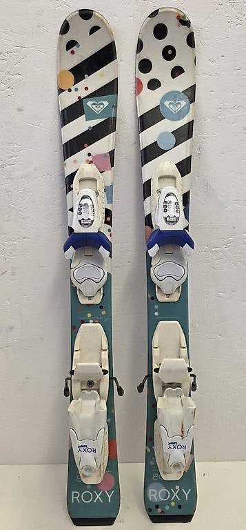 Ski enfant ROXY 80cm avec fixes réglables