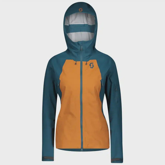 Veste femme SCOTT Explorair 3L, Majolica blue/ginger bread