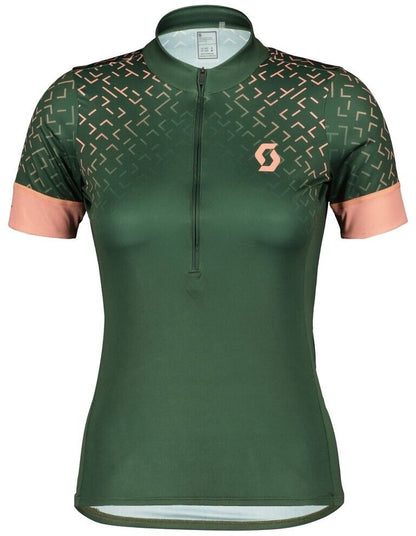 Maillot de vélo femme SCOTT  Endurance 20 SS, Smoked Green