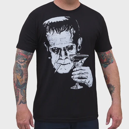 T-Shirt pour Hommes BLACK MARKET Monster Martini