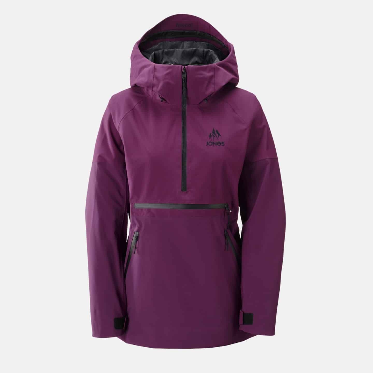 Anorak de Snowboard pour Femme JONES ,MTN Surf Recycled