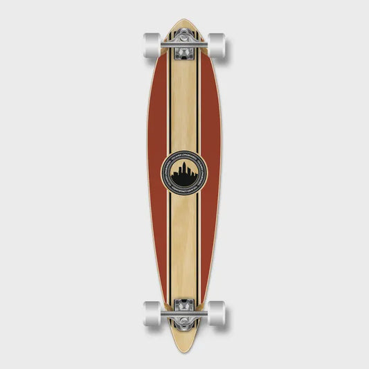 Longboard YOCAHER Cimier Bourgogne Pintail