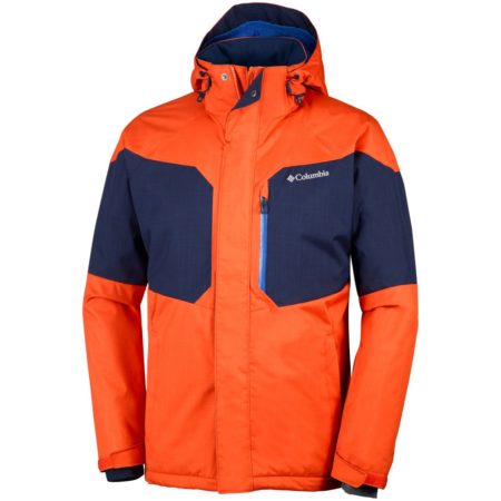 orange columbia jacket